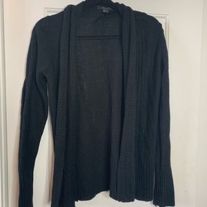 Black cardigan